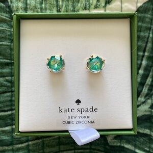 Kate Spade Emerald earrings